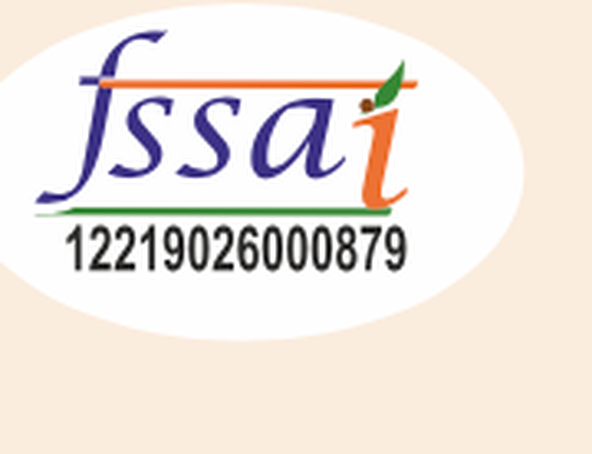 FSSAI License No. 12219026000879 - Dr. Kirans Gluten Free